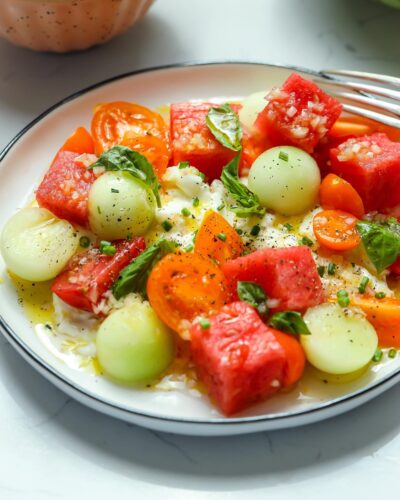 Burrata & Melon Salad