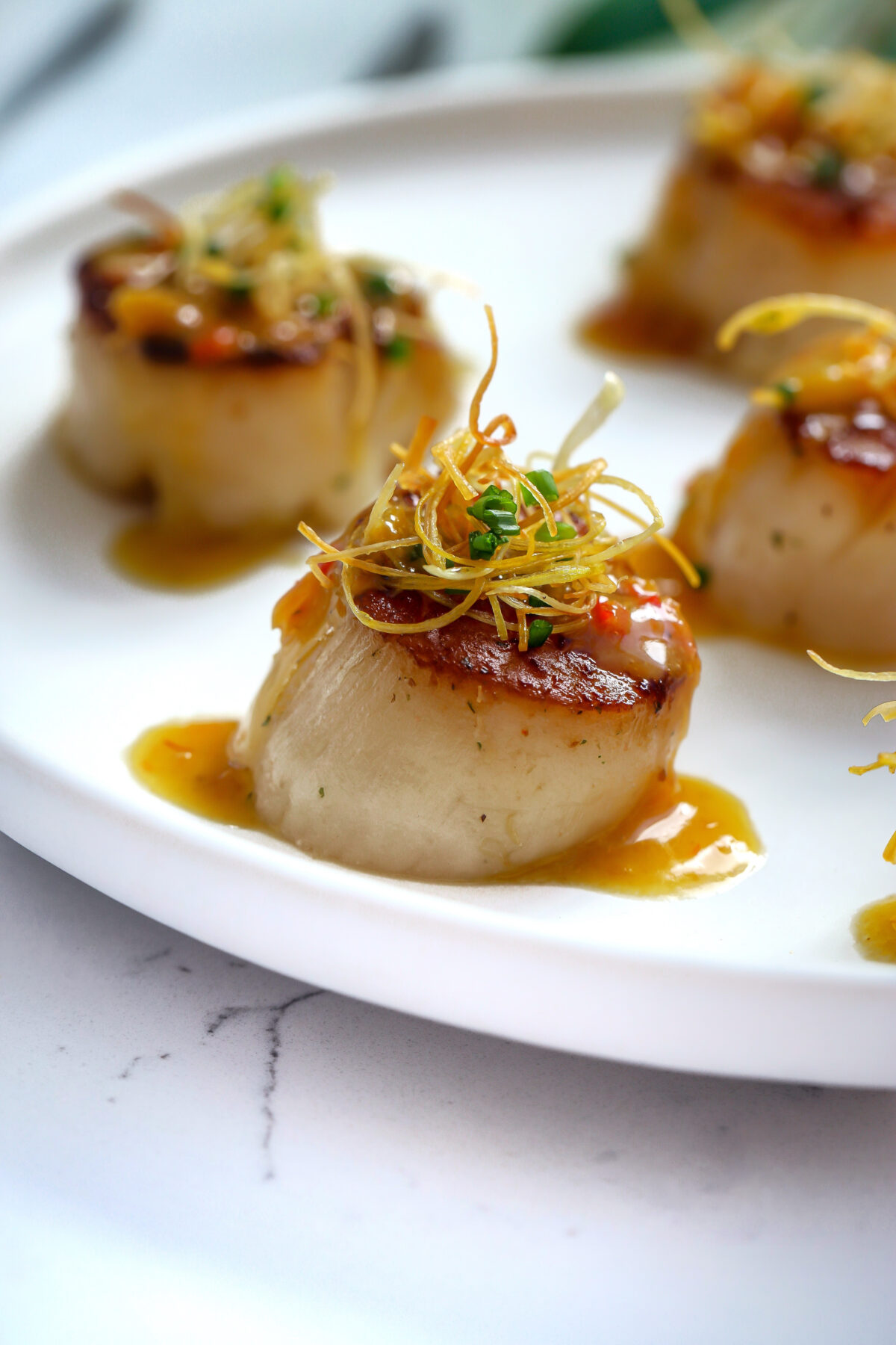Beurre Blanc Scallops - Food My Muse