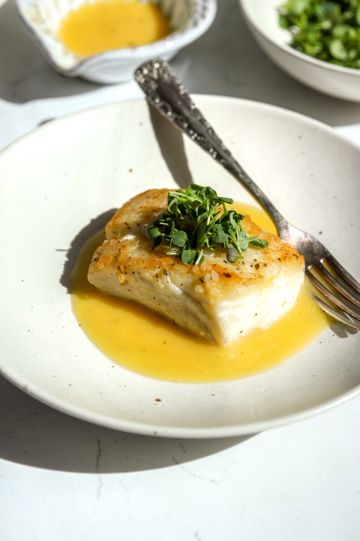Halibut Beurre Blanc Food My Muse