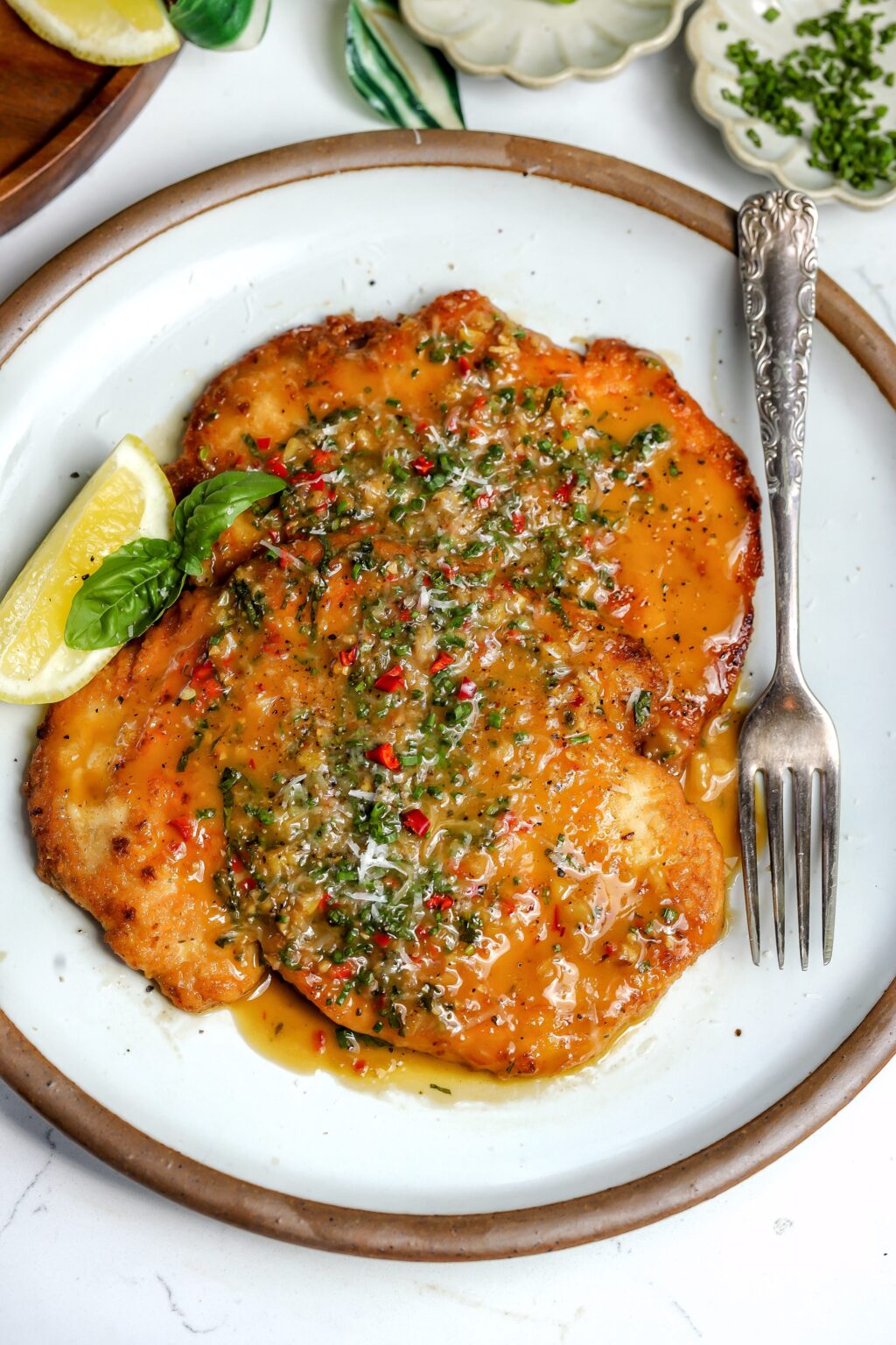 Lemon Basil Chicken 🍋 - Food My Muse