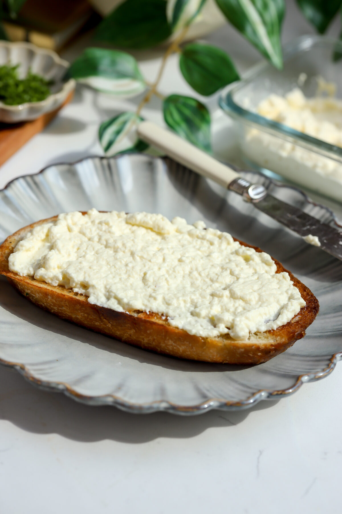 Ricotta con Panna (only 3 ingredients!) - Food My Muse