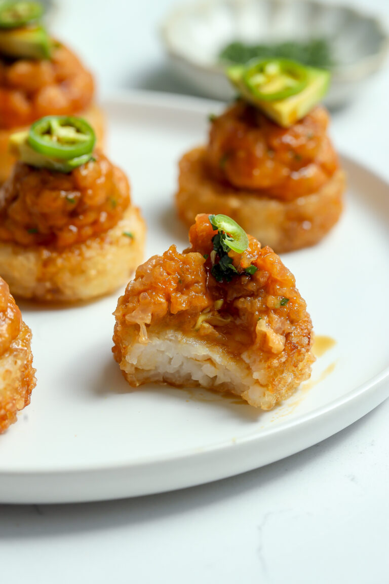 Crispy Rice with Spicy Tuna | Nubo-Style - Food My Muse