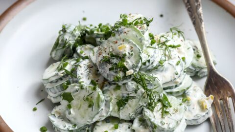 Creamy Ranch Cucumber Salad Creamy Ranch Cucumber Salad