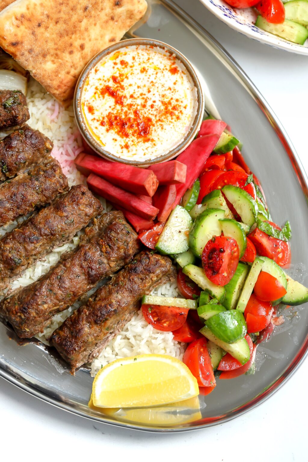 EASY Kabob Plate (No Skewers Needed!) - Food My Muse